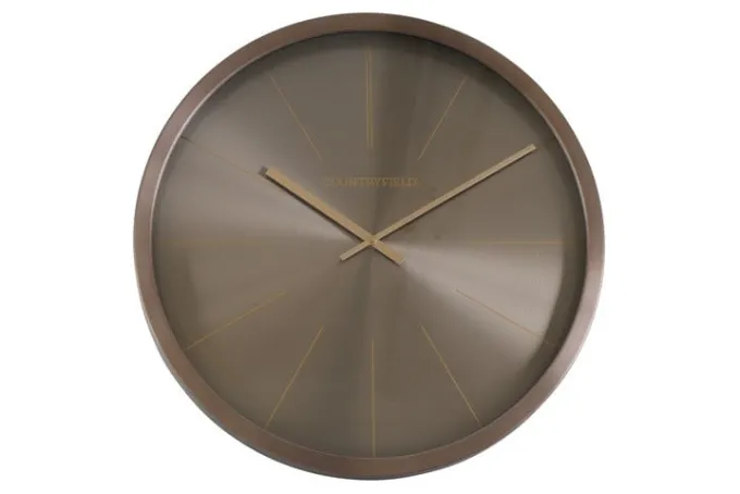 Countryfield Wandklok Copper L brons Ø 50,5 cm