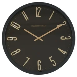 Countryfield Wandklok Copper M grijs/ zwartØ 40 cm