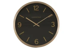 Countryfield Wandklok Copper M zwart / goud Ø 40 cm