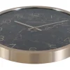 Countryfield Wandklok Copper M goud/bruin marmer Ø 40 cm