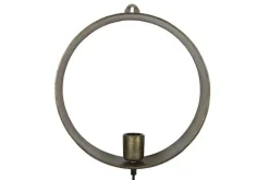 Countryfield Wandlamp E27 Largo L Messing - Sfeervolle Industriële Wandverlichting