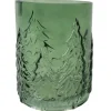 Countryfield Windlicht Daimy M groen - 13 x 13 x 16 cm