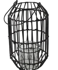 Countryfield Windlicht Kalita M zwart