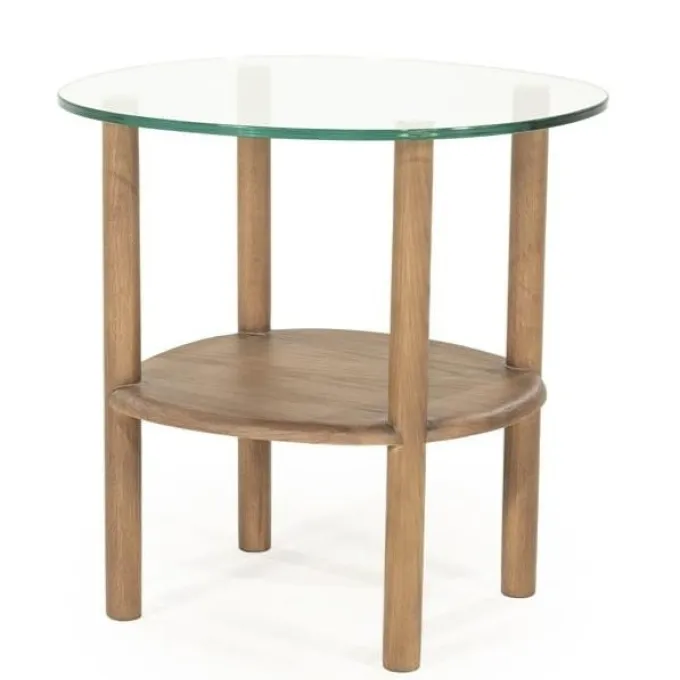 Eleonora Bijzettafel Cleo - lichtbruin