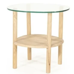 Eleonora Bijzettafel Cleo - naturel