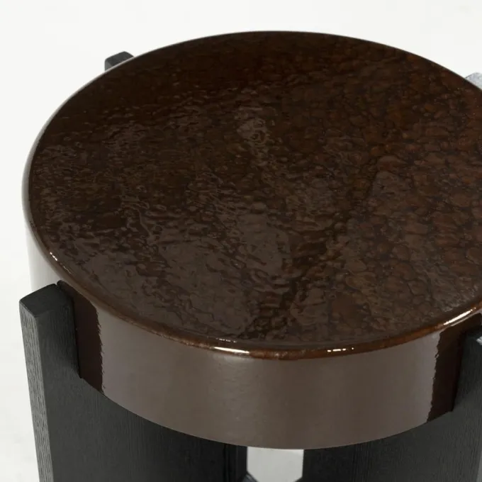 Eleonora Bijzettafel Juliet - bruin