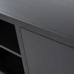Eleonora Dressoir Helsinki 200cm 2-drs. 2 laden - zwart
