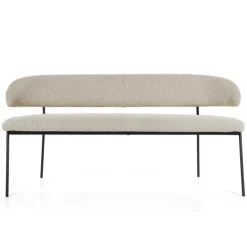 Eleonora Eetkamerbank Luka - taupe Copenhagen