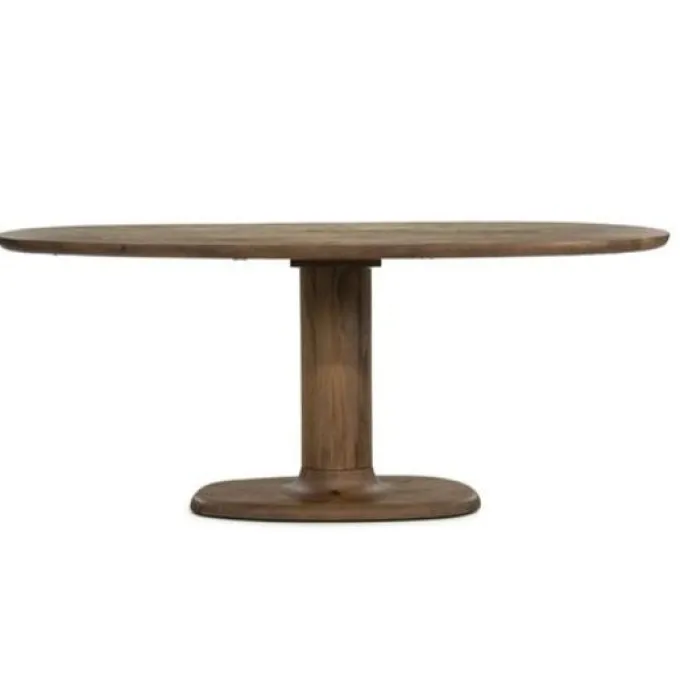 Eleonora Eettafel Coco 180x110 cm - lichtbruin