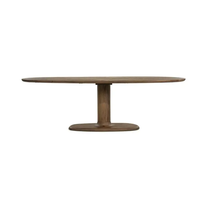 Eleonora Eettafel Coco 240x110 cm - lichtbruin