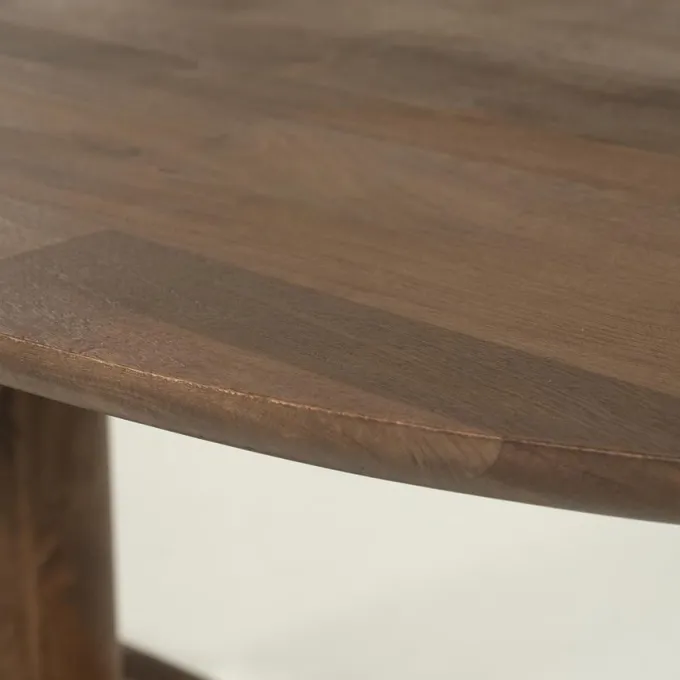 Eleonora Eettafel Coco 240x110 cm - lichtbruin