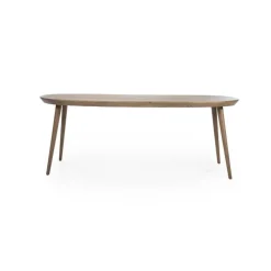 Eleonora Eettafel Elijah 220x100 cm - bruin