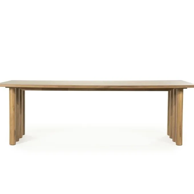 Eleonora Eettafel Jake 180x100 cm - bruin