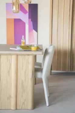 Eleonora Eettafel Jake 300x100 cm - naturel