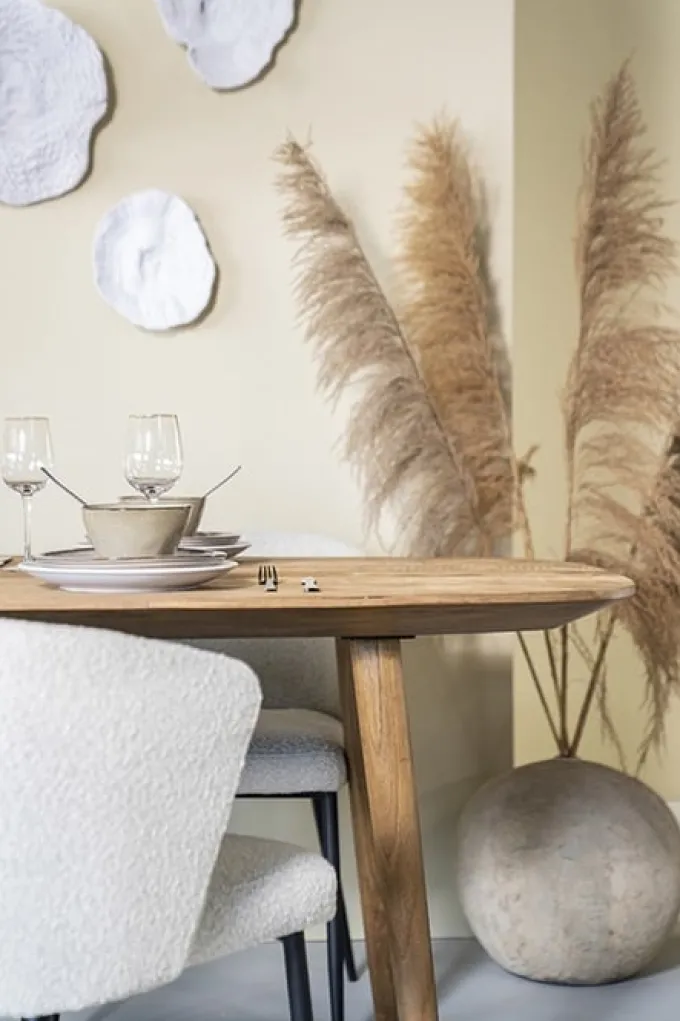 Eleonora Eettafel Tabassum Teak - diverse afmetingen