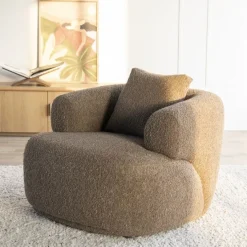 Eleonora Fauteuil Bruno - bruin Koda