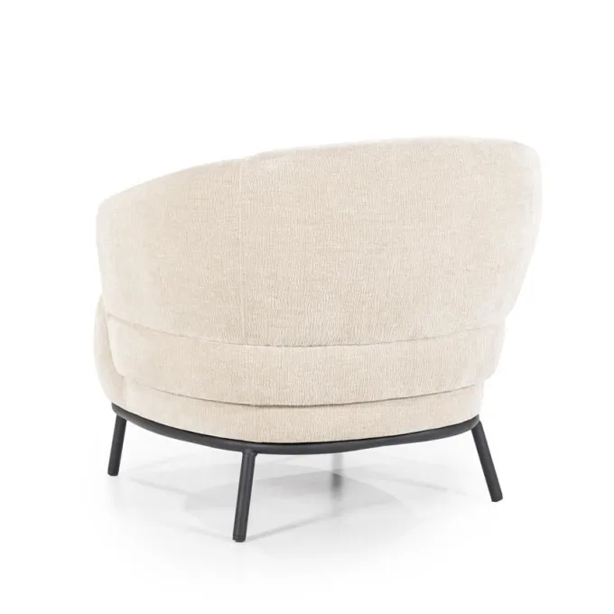 Eleonora Fauteuil David - taupe Safari
