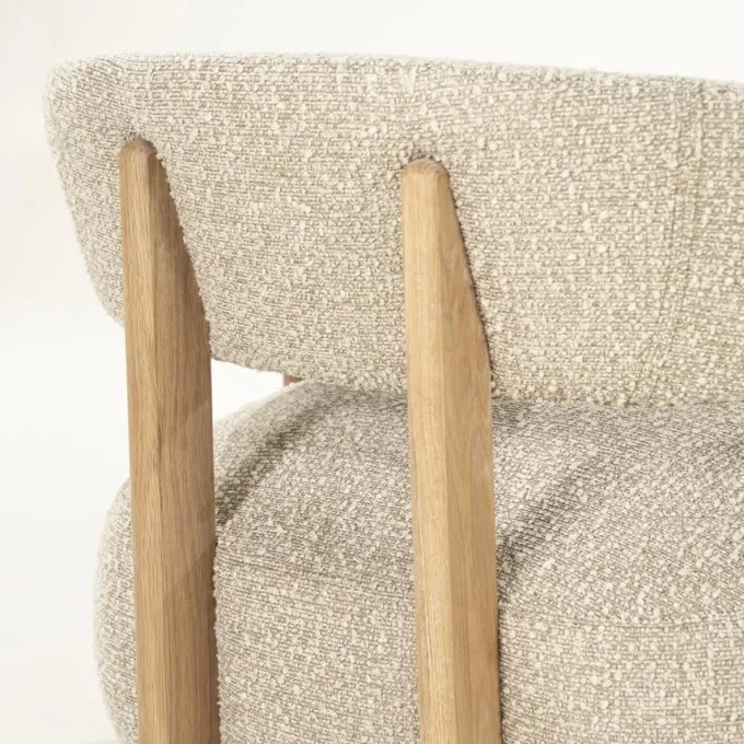 Eleonora Fauteuil Lola - bruin Hush