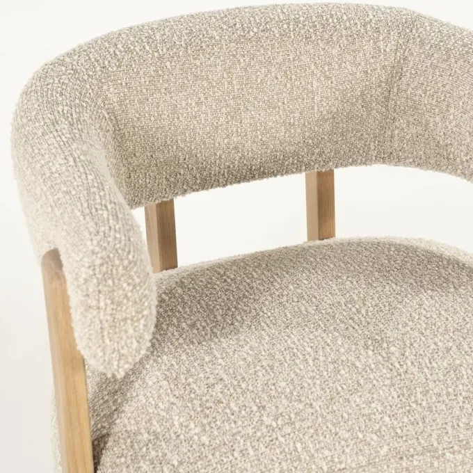 Eleonora Fauteuil Lola - taupe Hush