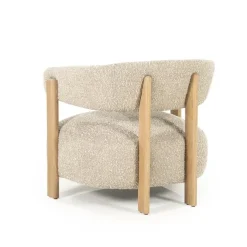 Eleonora Fauteuil Lola - taupe Hush