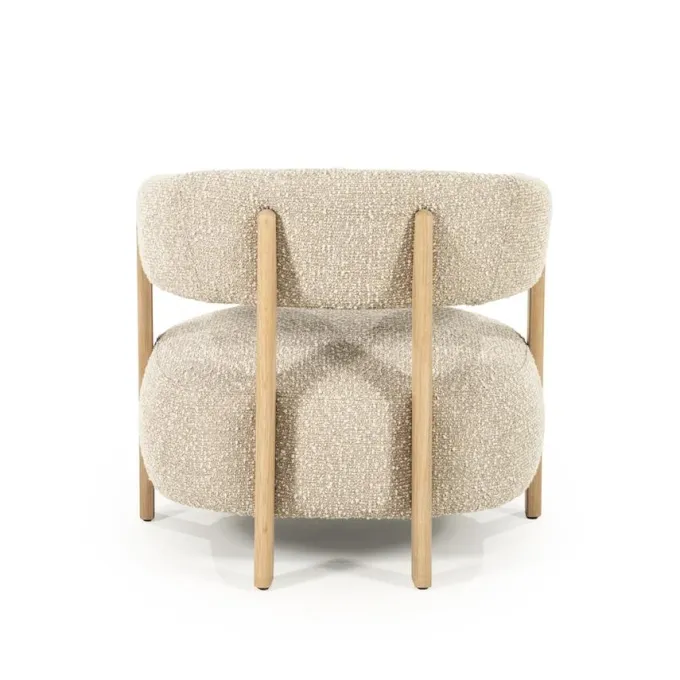 Eleonora Fauteuil Lola - taupe Hush