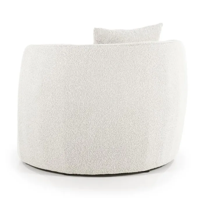 Eleonora Fauteuil Louis met kussen - beige Spark