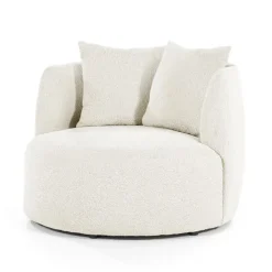Eleonora Fauteuil Louis met kussen - beige Spark