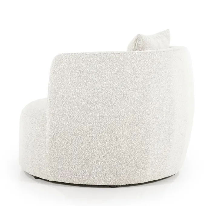 Eleonora Fauteuil Louis met kussen - beige Spark