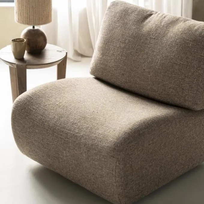 Eleonora Fauteuil Lucia - bruin Donna