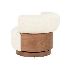 Eleonora Fauteuil Nila bruin - beige Vanu