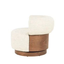 Eleonora Fauteuil Nila bruin - beige Vanu
