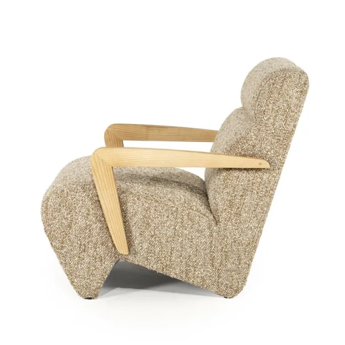 Eleonora Fauteuil Olek - taupe Bay