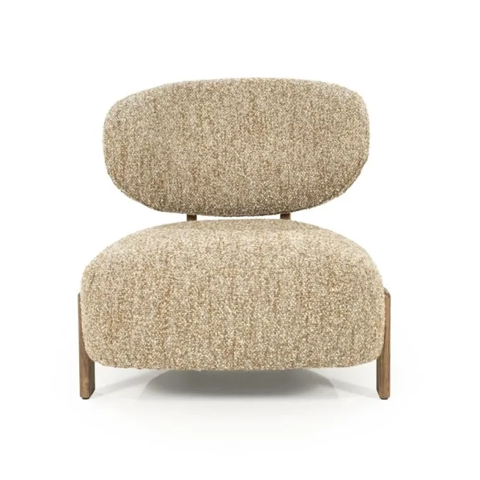 Eleonora Fauteuil Reza bruin - taupe Bay
