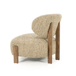 Eleonora Fauteuil Reza bruin - taupe Bay