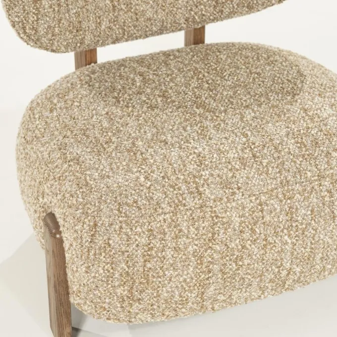 Eleonora Fauteuil Reza bruin - taupe Bay