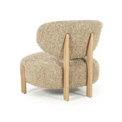 Eleonora Fauteuil Reza naturel - taupe Bay