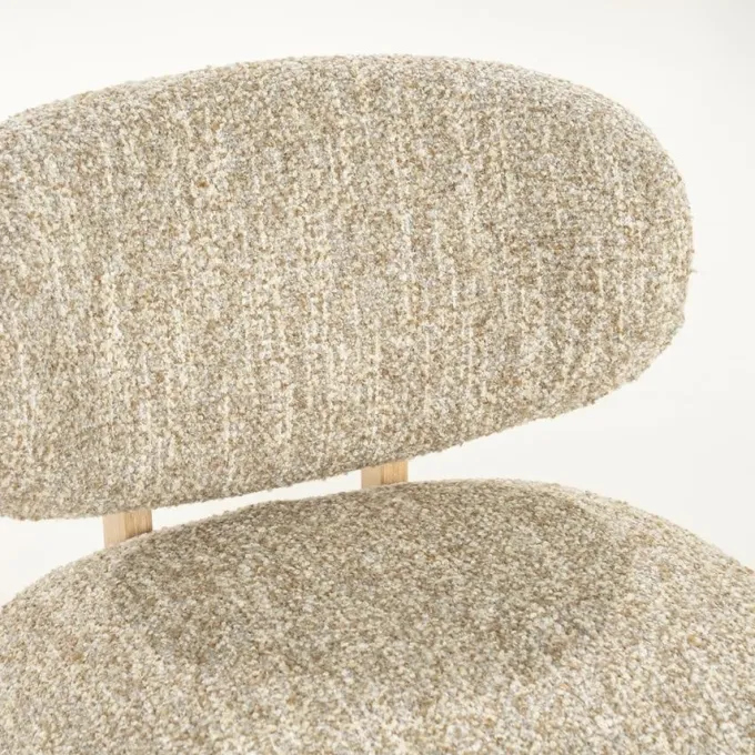 Eleonora Fauteuil Reza naturel - beige Bay