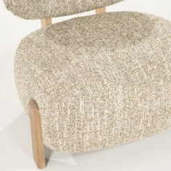 Eleonora Fauteuil Reza naturel - beige Bay