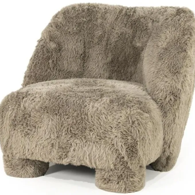 Eleonora Fauteuil Samson - taupe Doodle
