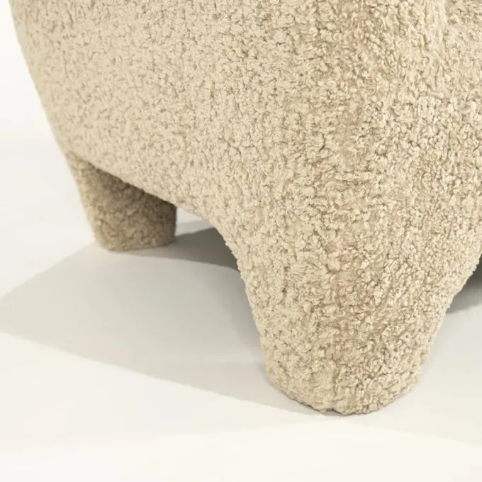 Eleonora Fauteuil Shaun - taupe Sheep