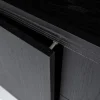 Eleonora Kabinet Helsinki 200x220cm 2-delig 4-drs. 2 laden - zwart