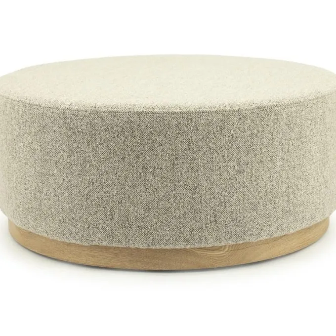 Eleonora Poef Avah large - taupe Mantz