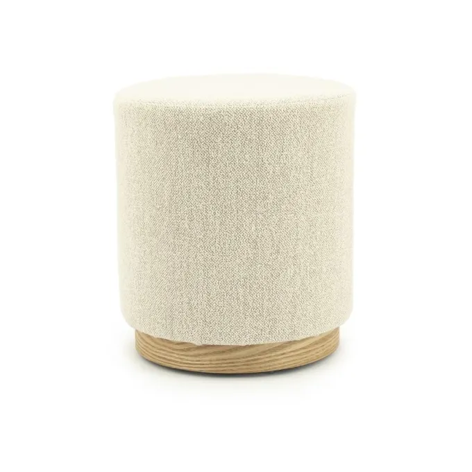 Eleonora Poef Avah small - beige Mantz