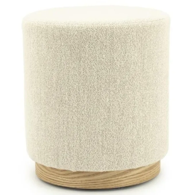 Eleonora Poef Avah small - beige Mantz