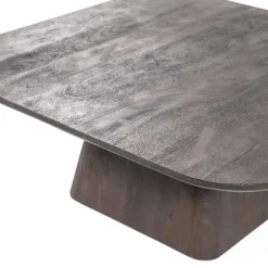 Eleonora Salontafel Aron vierkant 80x80 - bruin