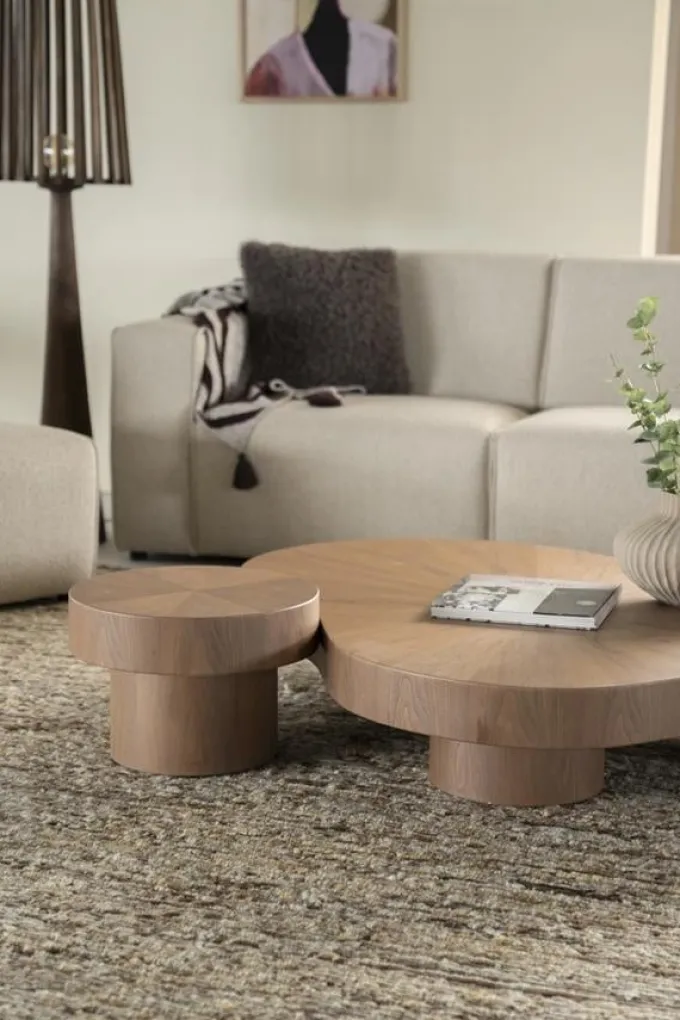 Eleonora Salontafel Bobbie - lichtbruin