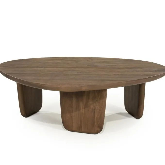 Eleonora Salontafel Maud large - lichtbruin