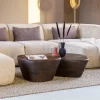 Eleonora Salontafel Mila 107x78x30 - zwart
