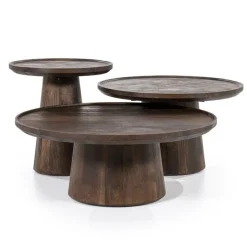 Eleonora Salontafel Ron 80x32 - bruin