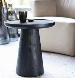 Eleonora Salontafel Ron 66x39 - zwart